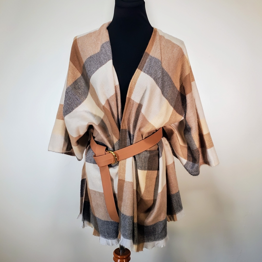 Lucky Brand Poncho Wrap Cape